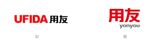 用友管理软件启用新设计品牌标志